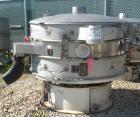 Used- Sweco Screener, Model US60S1088-002, 316/304 Stainless Steel. 60