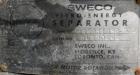 Used- Sweco Screener, Model US60S1088-002, 316/304 Stainless Steel. 60