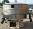 Used Sweco Screener, Model US60S1088-002. 304/316 Stainless Steel. 60