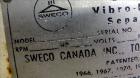 Used Sweco Screener, 60