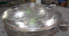 Used Sweco Screener, Model US72108, 316 Stainless Steel. 72” Diameter, single deck, 2 separation, with top cover. Driven by a 5hp, 3/60/230/460 volt, 1200 rpm motor. Mounted on a carbon steel base. M...