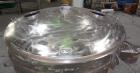 Used- Sweco Screener, Model US72108, 316 Stainless Steel. 72” Diameter, single deck, 2 separation, with top cover. Driven by...