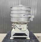 Used Sweco Vibrating Screener, Model XS48S666TLWC | 48” Diameter | 4-Deck Stainless Steel | 2.5 HP, 460V | Equipped with 26T, 28T & 60T Screens