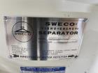 Used Sweco Vibrating Screener, Model XS48S666TLWC | 48” Diameter | 4-Deck Stainless Steel | 2.5 HP, 460V | Equipped with 26T, 28T & 60T Screens