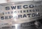 Used Sweco XS48S66TLUE Stainless Steel Vibratory Separator – 48” Diameter Single Deck Screener