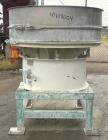 Used- Sweco Screener, Model XS48S68, 304 Stainless Steel. 48