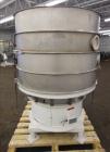 Used Stainless Steel Sweco Screener, Model XS48S88