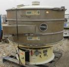 Used Sweco Screener, Model XS60S8108, 304 Stainless Steel. 60