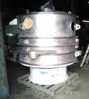 Used Sweco Screen. Stainless Steel, 60