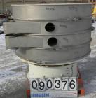 USED: Sweco screener, model XS60S8888, 304 stainless steel. 60