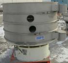 USED: Sweco screener, model XS60S8888, 304 stainless steel. 60