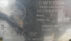 USED: Sweco screener, model XS60S8888, 304 stainless steel. 60
