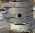 USED: Sweco screener, model XS60S8888, 304 stainless steel. 60