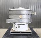 Used Sweco Vibrating Screener, Model XS60S888TLWC | 60” Diameter | 3-Deck Stainless Steel | 2.5 HP, 460V | Self-Cleaning Sandwich Screens