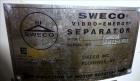 Used Sweco Screener, Model ZS24C44, 304 Stainless Steel.