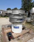 Used-Sweco Vibro-Energy Stainless Steel Separator, Model ZS24S444P3WC, Serial# 191649-
A01/19. With Leeson speed controller,...