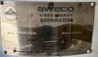 Used-Sweco Vibro-Energy Stainless Steel Separator, Model ZS24S444P3WC, Serial# 191649-
A01/19. With Leeson speed controller,...