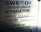 Used- Sweco Vibratory Screener, Model ZS30Y66, 30
