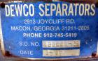 Used Stainless Steel Rebuilt Dewco Screener