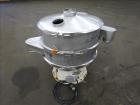 Used Sweco Screener, Model LS30S88, 304 Stainless Steel, 30