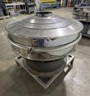 Used Stainless Steel Circular Screener – Single Deck, 2 Separation (44.5
