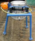 Used Vorti-Siv Vibratory Sieving Machine, Model RVM-15E, 304 Stainless Steel. (1) 15