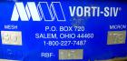 Used Vorti-Siv Vibratory Sieving Machine, Model RVM-15E, 304 Stainless Steel. (1) 15