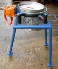 Used Vorti-Siv Vibratory Sieving Machine, Model RVM-15E, 304 Stainless Steel. (1) 15