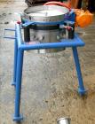 Used Vorti-Siv Vibratory Sieving Machine, Model RVM-15E, 304 Stainless Steel. (1) 15
