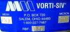 Used Vorti-Siv Vibratory Sieving Machine, Model RVM-15E, 304 Stainless Steel. (1) 15