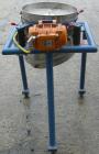 Used Vorti-Siv Vibratory Sieving Machine, Model RVM-15E, 304 Stainless Steel. (1) 15