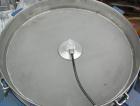 Used Vorti-Siv Vibratory Sieving Machine, Model RVM-15E, 304 Stainless Steel. (1) 15