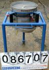 Used Vorti-Siv Vibratory Sieving Machine, Model RVM-15E, 304 Stainless Steel. (1) 15