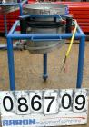 Used Vorti-Siv Vibratory Sieving Machine, Model RVM-15E, 304 Stainless Steel. (1) 15