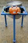 Used Vorti-Siv Vibratory Sieving Machine, Model RVM-15E, 304 Stainless Steel. (1) 15