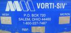 Used Vorti-Siv Vibratory Sieving Machine, Model RVM-15E, 304 Stainless Steel. (1) 15