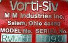 Used Vorti-Siv Vibratory Sieving Machine, Model RVM-15E, 304 Stainless Steel. (1) 15