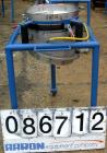 Used Vorti-Siv Vibratory Sieving Machine, Model RVM-15E, 304 Stainless Steel. (1) 15