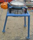 Used Vorti-Siv Vibratory Sieving Machine, Model RVM-15E, 304 Stainless Steel. (1) 15