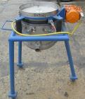 Used Vorti-Siv Vibratory Sieving Machine, Model RVM-15E, 304 Stainless Steel. (1) 15