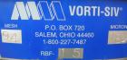 Used Vorti-Siv Vibratory Sieving Machine, Model RVM-15E, 304 Stainless Steel. (1) 15