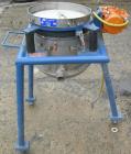 Used Vorti-Siv Vibratory Sieving Machine, Model RVM-15E, 304 Stainless Steel. (1) 15