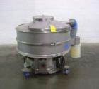 Used: Sweco XS48S88 48” diameter double deck sifter. Separate solids from liquids or segregate dry materials into various sizes. Particles as fine as 400 mesh (38 microns) can be screened with up to ...