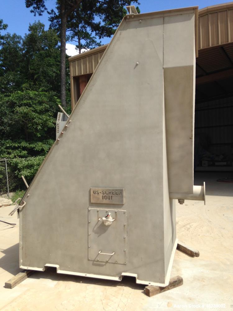 Used US Screen Hydratower. Odel 72 Tandem Static Screen.