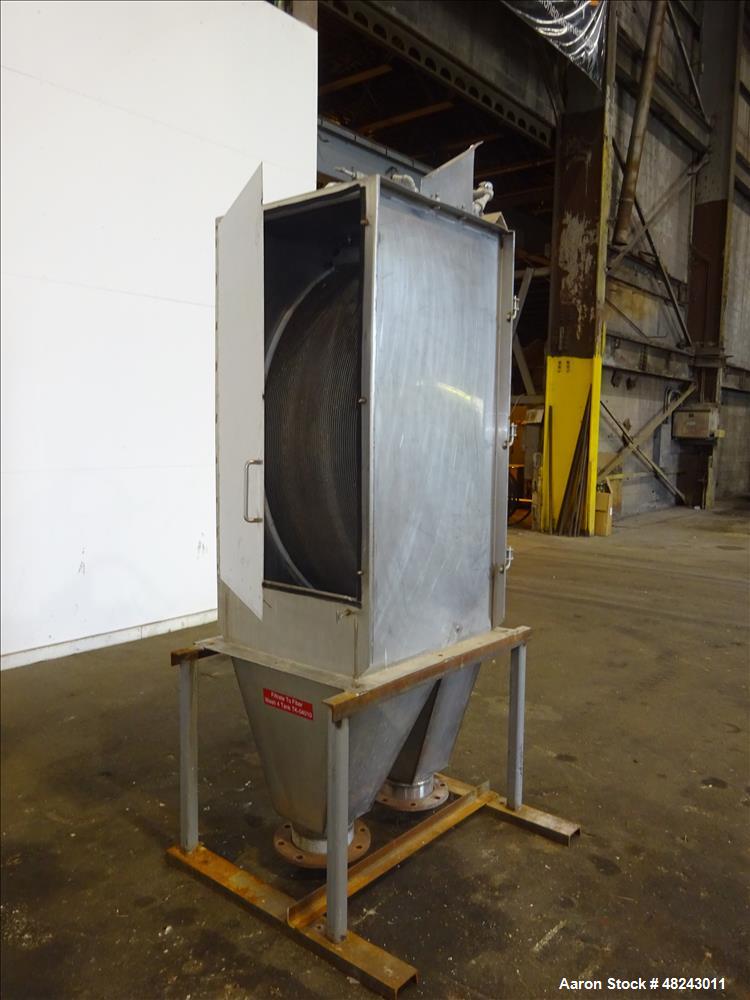 Used- DSM Sieve-Bend Screening Unit, 316 Stainless Steel.