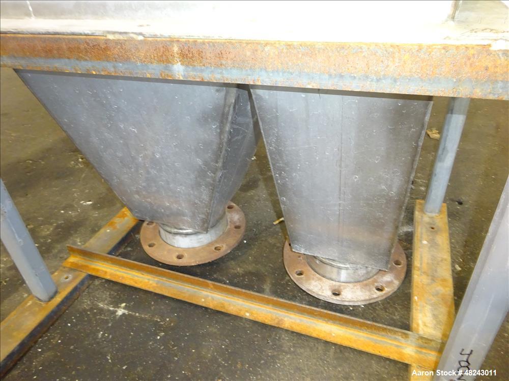 Used- DSM Sieve-Bend Screening Unit, 316 Stainless Steel.