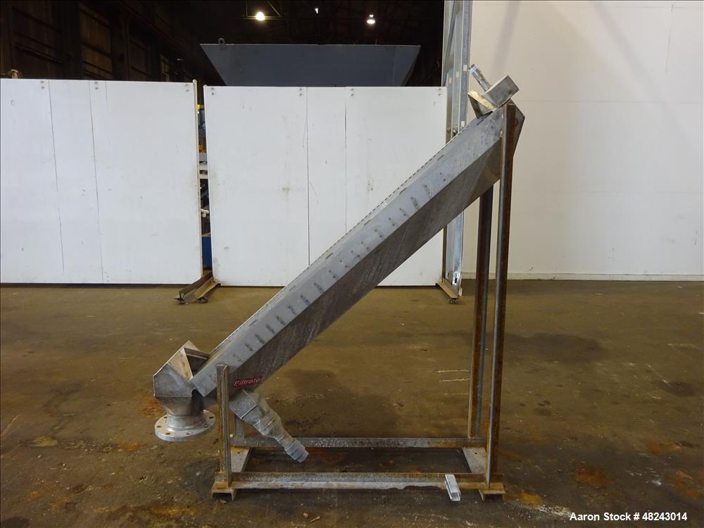 Used Inclined Gravity DSM Screening Unit, 304 Stainless Steel.