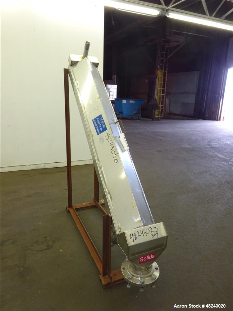 Used Inclined Gravity DSM Screening Unit, 304 Stainless Steel.