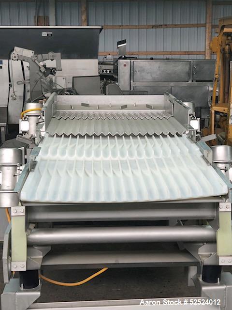 Used-Food Process Systems Sanitary Dewatering Vibratory Conveyor Screener/Feeder