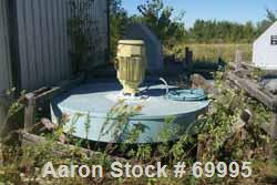 Used Aqua Aerobio Systems Floating Decanter, 8' Diameter. Unit operates by a cycle of periods consisting of fill, react, settle, decant and idle. 15 HP 230/460 Volt.